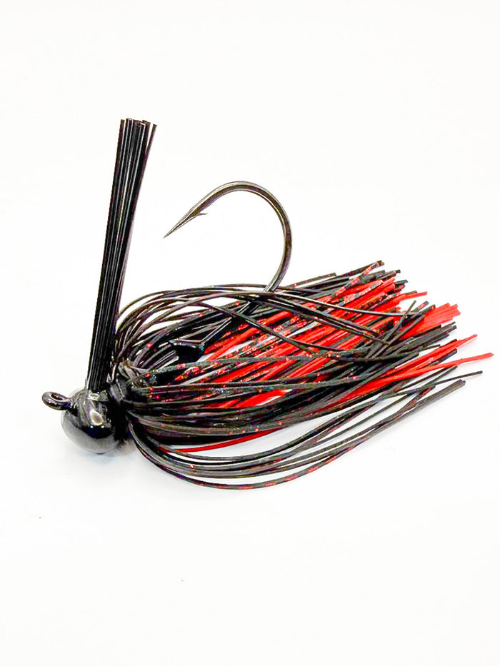 Football Jig BLACK/RED