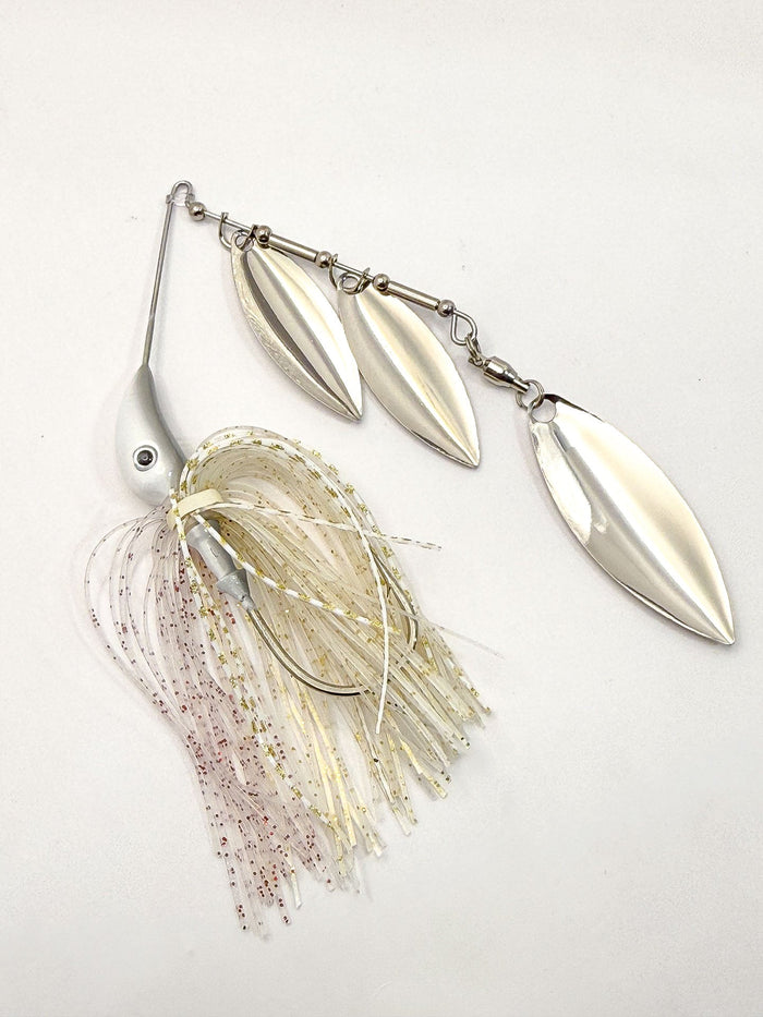 ProSeries Thr3 Star Spinnerbait - Golden Shiner