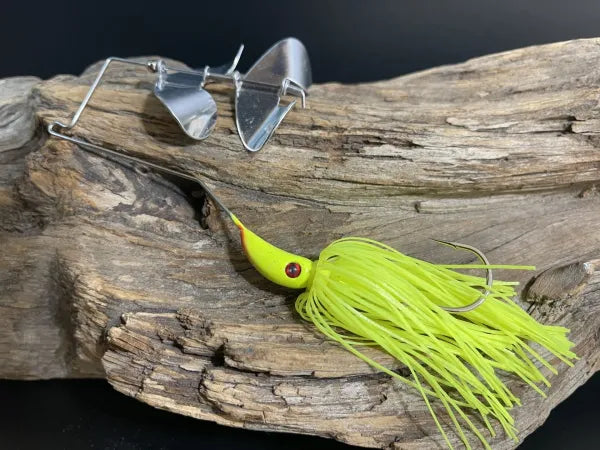 HomeWrecker 2-Blade Buzzbait - Chartreuse