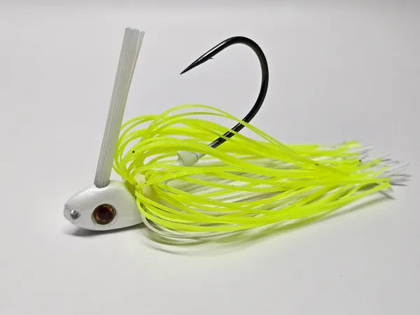 RedLine Swim Jig - Chart./White