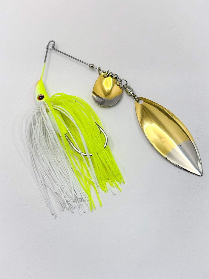 FadeBlade River Series (Hidden Weight) - Chartreuse/White