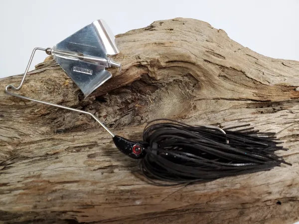 Buzzbait - Black / Alum. Blade